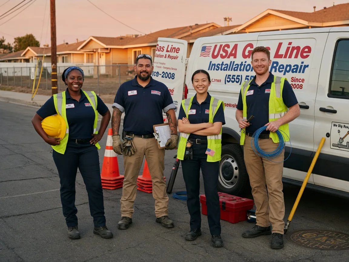 Gas Line Installation company in Ventress, LA